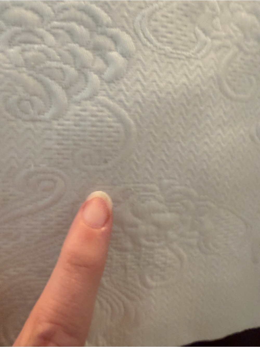 George Simonton CollectionCream Embossed Coat - Picture 9 of 16